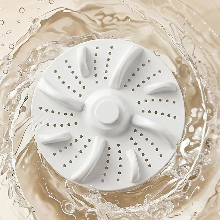 HP-318 Mini Double Tub Washing Machine 4L Portable Wireless Washer for Socks Underwear - Gold - 6