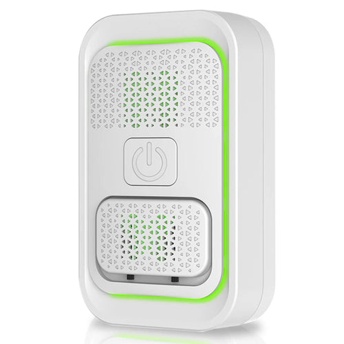 613 Negative Ion Air Purifier Plug-in 1W Ultra Quiet Filter-Free Odor Eliminator for Home, EU Plug - White - 1