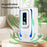 614 Negative Ion Air Purifier 5dB Ultra Quiet Plug-in Pet Odor Eliminator for Home Office, EU Plug - White - 5