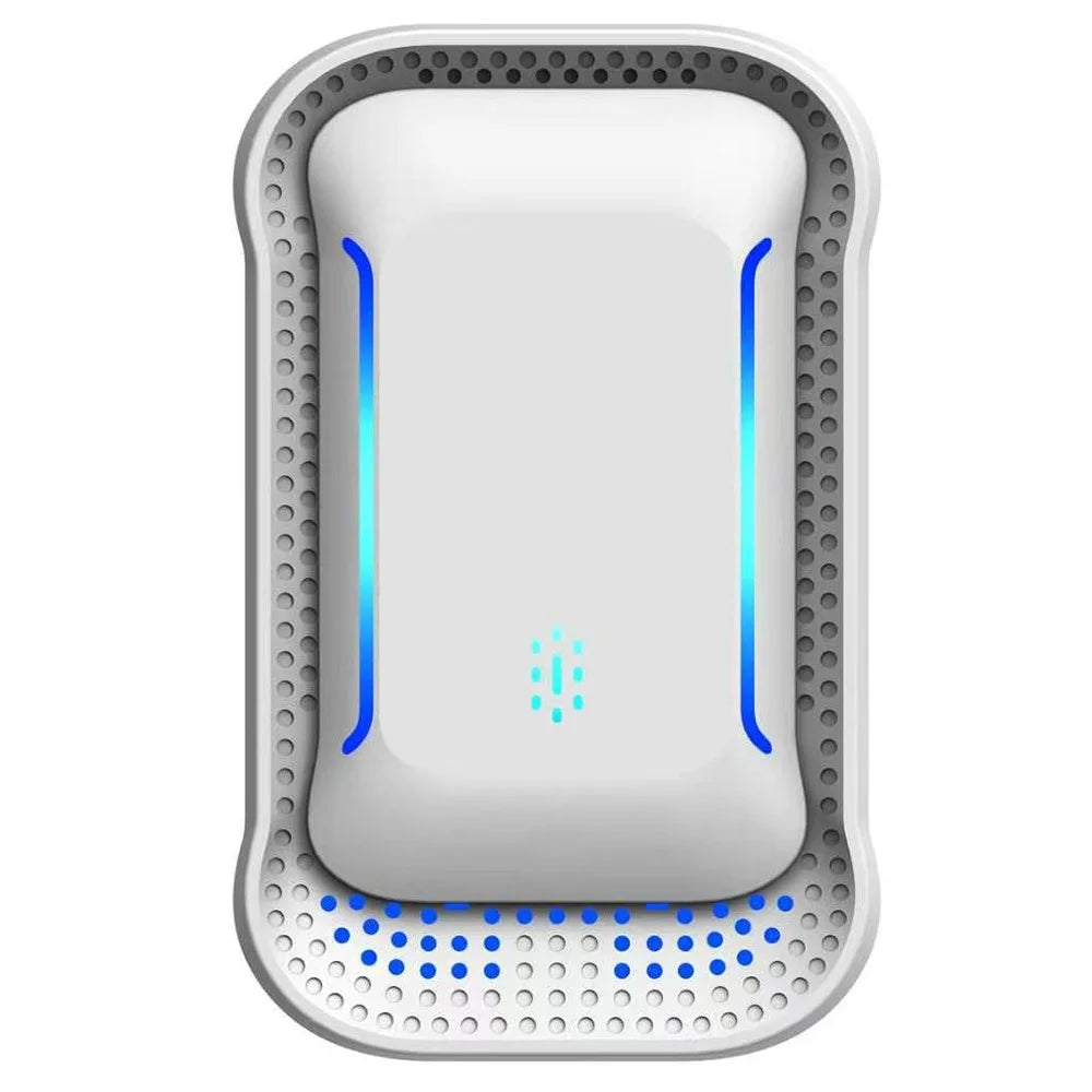 615 Smart Negative Ion Air Purifier 5dB Ultra Silent Plug-in Pet Odor Deodorizer, EU Plug - White - 1