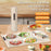 Rollable Silicone Food Warmer Mat 6H Timer 300W Flexible Keep Warm Pad for Table Dining - EU Plug - 4