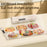 Rollable Silicone Food Warmer Mat 6H Timer 300W Flexible Keep Warm Pad for Table Dining - EU Plug - 5
