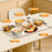 Rollable Silicone Food Warmer Mat 6H Timer 300W Flexible Keep Warm Pad for Table Dining - EU Plug - 7