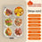 Rollable Silicone Food Warmer Pad Touch Control 8-Speed 8H Timer Electric Heated Dining Mat - EU Plug - 5