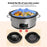 2Pcs Slow Cooker Divider Liners for 6-7 Quart Slow Cookers Reusable Silicone Inserts (BPA-Free, No FDA Certificate) - Green - 2