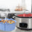 2Pcs Slow Cooker Divider Liners for 6-7 Quart Slow Cookers Reusable Silicone Inserts (BPA-Free, No FDA Certificate) - Green - 4