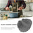 2Pcs Slow Cooker Divider Liners for 6-7 Quart Slow Cookers Reusable Silicone Inserts (BPA-Free, No FDA Certificate) - Green - 5