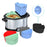 2Pcs Slow Cooker Divider Liners for 6-7 Quart Slow Cookers Reusable Silicone Inserts (BPA-Free, No FDA Certificate) - Green - 6