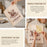 43x33cm Reusable Beeswax Lining Food Storage Bag L-Shaped Zipper Bread Bag with Handle (FDA Certified) - Style A - 5