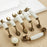 Zinc Alloy Drawer Knobs Wardrobe Door Puller White Ceramic Cracked Cabinet Handle with 22mm Screw - 5001-96 Yellow Crack - 7
