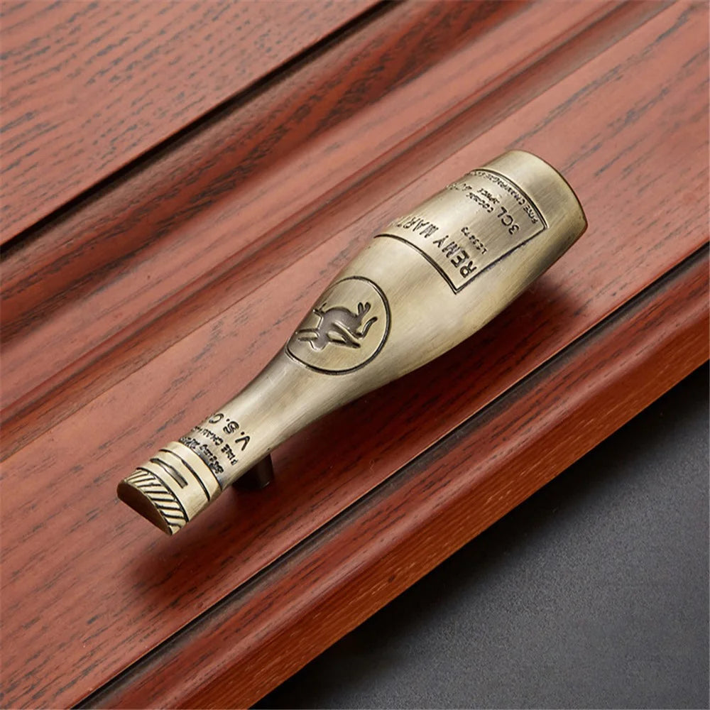 Retro Zinc Alloy Furniture Pull Handle Cabinet Drawer Wardrobe Door Handle Home Decor, 22mm Screw - Style 2039 - 1