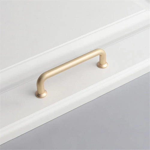 Modern Handle Cabinet Pull Zinc Alloy Kitchen Door Drawer Knob Cupboard Handle with 22mm Screw - 9019-96 / Gold - 1