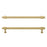 Copper Pull Handle Simple Decoration for Home Cabinet Closet Dresser Drawer 192mm Hole Distance, with 25mm Screw - 1