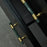 155mm Kitchen Cabinet Door Bar Pull Marble+Brass Home Decor Hardware Handle with 25mm Screw, 96mm Hole Distance - Blackish Green - 4