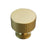 Brass Furniture Handle Kitchen Cupboard Cabinet Knob Wardrobe Knob with 25mm Screw, Size L: 35mm Diameter - 1