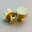 Brass Furniture Handle Kitchen Cupboard Cabinet Knob Wardrobe Knob with 25mm Screw, Size L: 35mm Diameter - 4