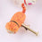 PVC+Brass Single Hole Furniture Handle Cute Cat Rotatable Drawer Wardrobe Cabinet Pull Handle, 25mm Screw - Tiger Texture Cat - 5