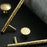128mm Hole Pitch Stylish Hammered Texture Brass Handle Cabinet Drawer Wardrobe Pull Handle Furniture Parts with 25mm Screw - 2