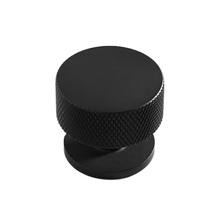 Simple Style Modern Cabinet Pulls Handle Drawer Wardrobe Small Round Pulls Knob with 22mm Screw - 831 / Black - 1