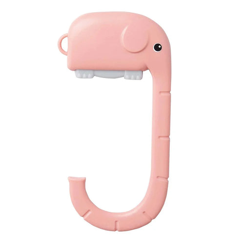 HUANYIN Handbag Hanging Hook Bag Hanger Purse Holder Schoolbag Hanger for Student Desk Table - Pink - 1