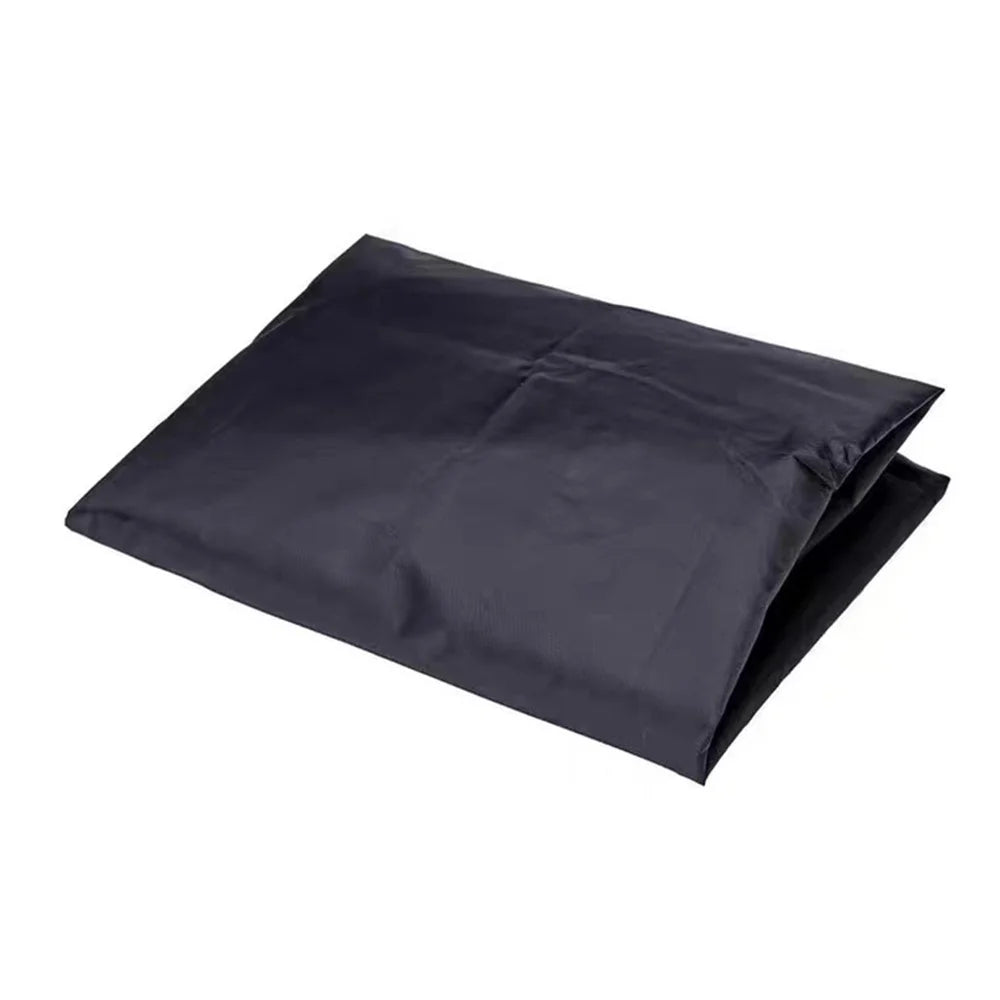 200 x 30 x 30cm Folding Clothes Drying Rack Dust-Proof Cover 210D Oxford Waterproof Clothes Rack Drawstring Bag - Black - 4