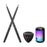 NX05 1 Pair Somatosensory Air Drum Sticks Electronic Drum Practice Air Drum Sticks with Bluetooth-compatible Speaker + Foot Sensor - 1