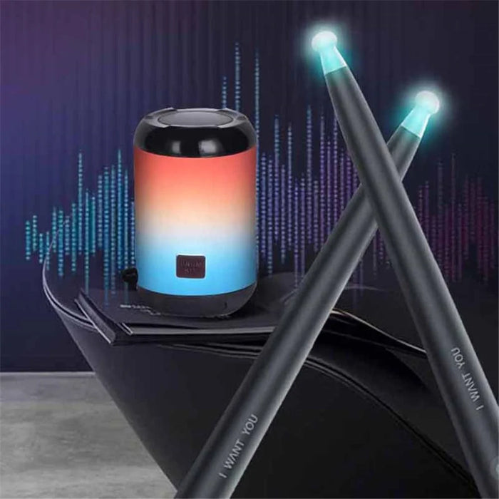 NX05 1 Pair Somatosensory Air Drum Sticks Electronic Drum Practice Air Drum Sticks with Bluetooth-compatible Speaker + Foot Sensor - 2