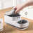 Manual Pressing Sponge Detergent Dispenser Liquid Dish Soap Dispenser Sponge Storage Box for Kitchen - White - 2