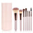 7Pcs / Set Makeup Brush Soft Bristles Wood+Aluminum Handle Foundation Blush Concealers Eyeshadow Brushes Kit - Beige - 1
