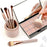 7Pcs / Set Makeup Brush Soft Bristles Wood+Aluminum Handle Foundation Blush Concealers Eyeshadow Brushes Kit - Beige - 4