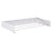 100CM Retractable Wall-Mounted Bathroom Towel Holder Iron+Aluminum Space-Saving Drying Rack (5 Rods) - White - 2