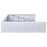 100CM Retractable Wall-Mounted Bathroom Towel Holder Iron+Aluminum Space-Saving Drying Rack (5 Rods) - White - 6