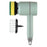 Rechargeable Electric Cleaning Brush Cordless Cleaner with 2 Replaceable Heads and Built-in 800mAh Battery - Green - 1