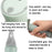 Rechargeable Electric Cleaning Brush Cordless Cleaner with 2 Replaceable Heads and Built-in 800mAh Battery - Green - 5