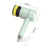 3 Gears Rechargeable Electric Cleaning Brush Strong Power Cleaner with 4 Replaceable Brush Heads - Green - 6