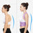 020 Adult Hunchback Corrector Elastic Body Posture Correction Belt Adjustable Back Brace - Blue / S - 4