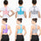 020 Adult Hunchback Corrector Elastic Body Posture Correction Belt Adjustable Back Brace - Blue / S - 6