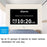 Alarm Clock Digital Calendar Day Clock 7-inch Large Display Programmable Medication Reminder, EU Plug - White - 3