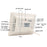 Alarm Clock Digital Calendar Day Clock 7-inch Large Display Programmable Medication Reminder, EU Plug - White - 7