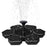 AS20A Mini Solar Powered Fountain Water Pump Garden Water Feature Floating Fish Tanks Decoration - 2