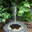 AS20A Mini Solar Powered Fountain Water Pump Garden Water Feature Floating Fish Tanks Decoration - 4