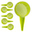 14-in-1 Seed Planter Tool Set Garden Seeder Sower with 5 Dial Settings Plant Dibber Label Tags - 7