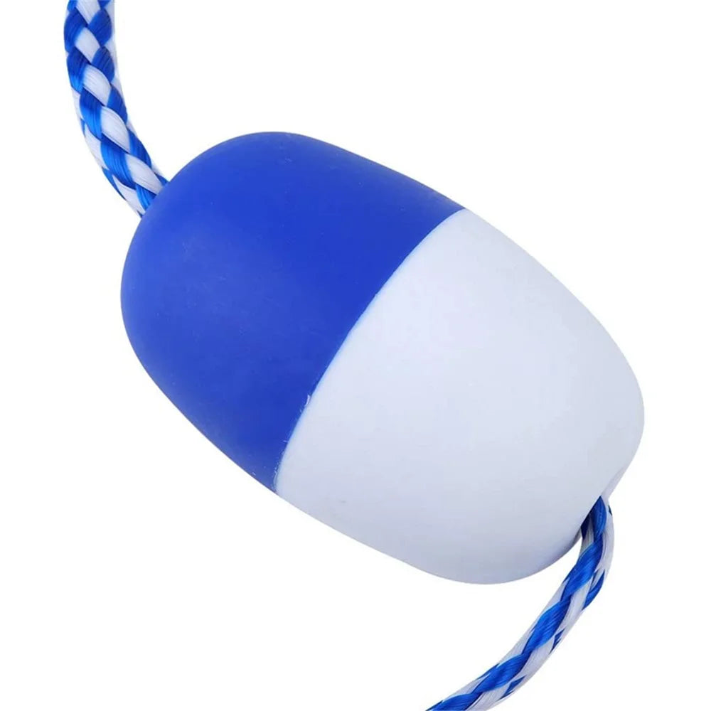 K-303 5m Swimming Pool Floating Safety Rope Lane Divider with Hook and 7 Bi-Color Floats - 3