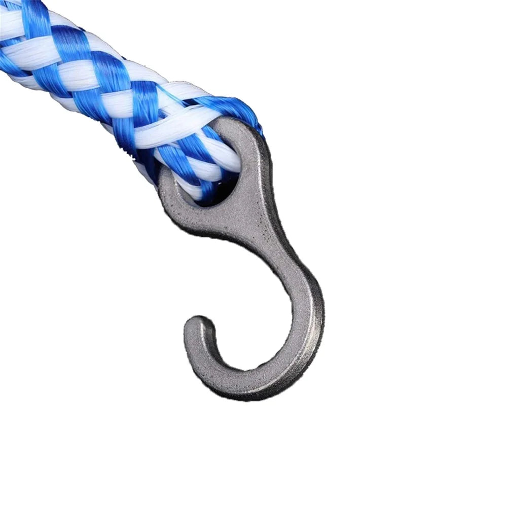 K-303 5m Swimming Pool Floating Safety Rope Lane Divider with Hook and 7 Bi-Color Floats - 5