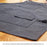 D001 Carpenter Work Apron with Multiple Pockets Gardening Woodworking Waterproof Canvas Apron - Blue - 3