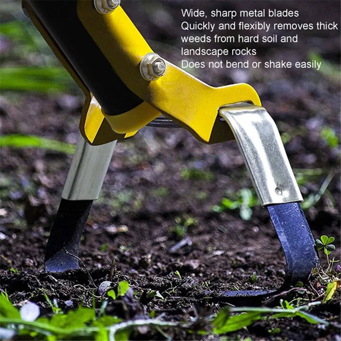 MYL-10 1.2m 3-Section Garden Tool Loop Stirrup Hoe Scuffle Weeding Gardening Hoe - 6
