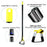 MYL-10 2m 5-Section Weeding Gardening Hoe Loop Stirrup Hoe Scuffle Hoe Garden Tool - 4