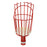 Iron Wire Fruit Picker Detachable Deep Basket Peach Pear Catcher Garden Fruit Picking Tool - Red - 1