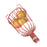 Iron Wire Fruit Picker Detachable Deep Basket Peach Pear Catcher Garden Fruit Picking Tool - Red - 3