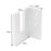 YX002 One Pair Home Longboard Wall Hanger Skateboard Storage Mount Rack Organizer Display Holder - White - 6